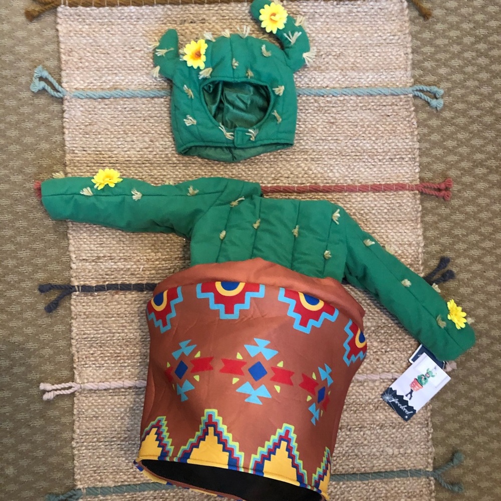 Kids potted cactus Halloween costume